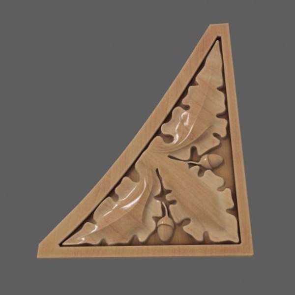 spandrel wooden 3d model