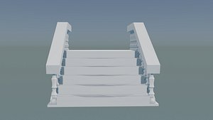 Modern 3D Staircase Design(1) 3D model