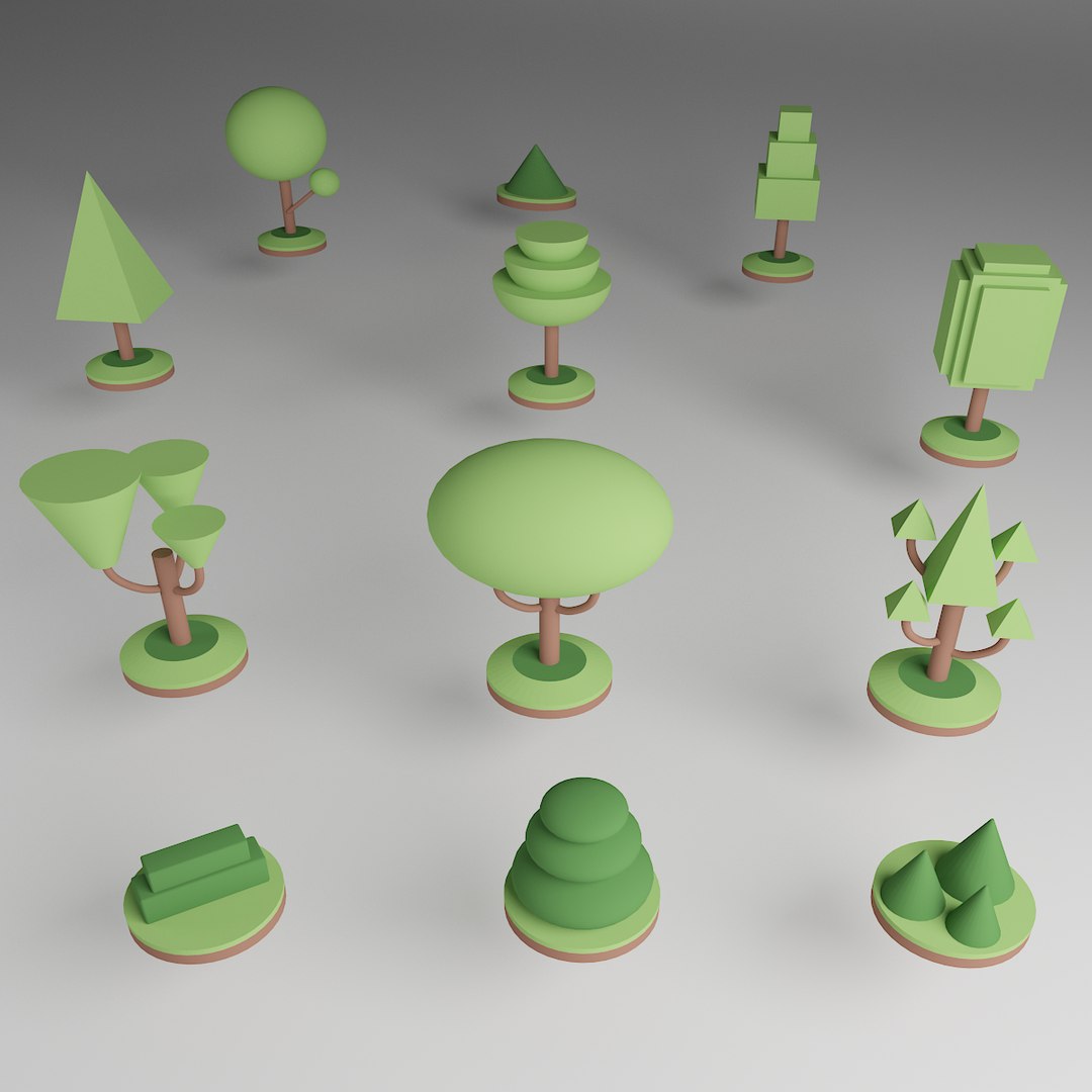 LOW POLY TREE 3D Model - TurboSquid 1978003