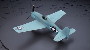 Grumman F6F Hellcat - Highpoly I Multiple Livery