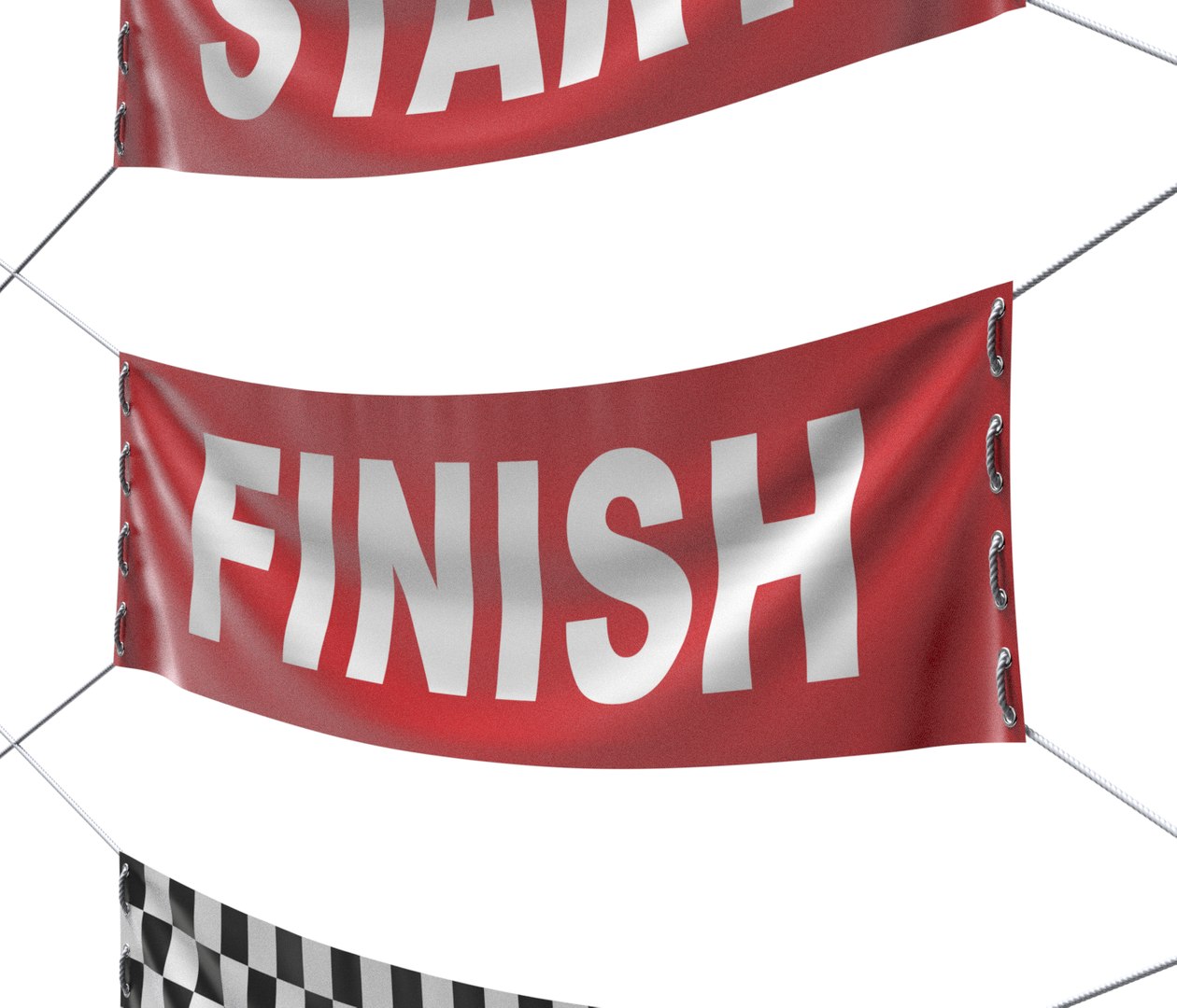 Banner Racing 3D - TurboSquid 1547833