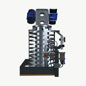 3D Grain vibrating spreader