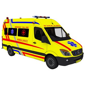 3D vehicle ambulance