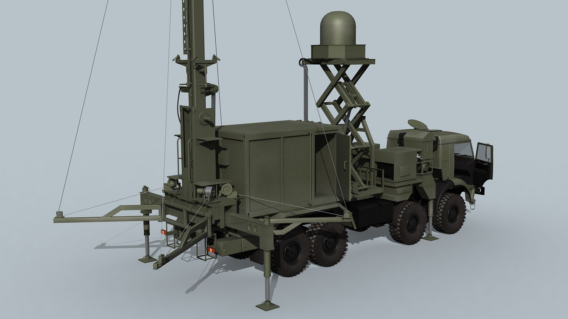 3D Avtobaza-m Russian Elint - TurboSquid 1652893