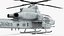 3D Bell AH-1Z Lethal Combat Helicopter model