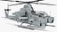 3D Bell AH-1Z Lethal Combat Helicopter model