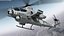 3D Bell AH-1Z Lethal Combat Helicopter model