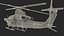 3D Bell AH-1Z Lethal Combat Helicopter model