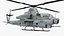 3D Bell AH-1Z Lethal Combat Helicopter model