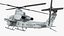 3D Bell AH-1Z Lethal Combat Helicopter model