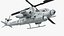 3D Bell AH-1Z Lethal Combat Helicopter model
