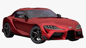 toyota supra 2020 3D model