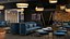 Luxury nightclub bar interior design