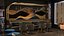 Luxury nightclub bar interior design