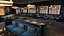 Luxury nightclub bar interior design