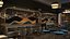 Luxury nightclub bar interior design