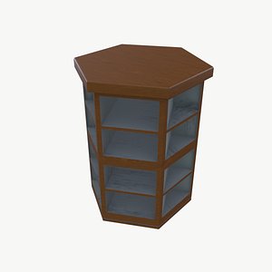 Bar cabinet 3D model