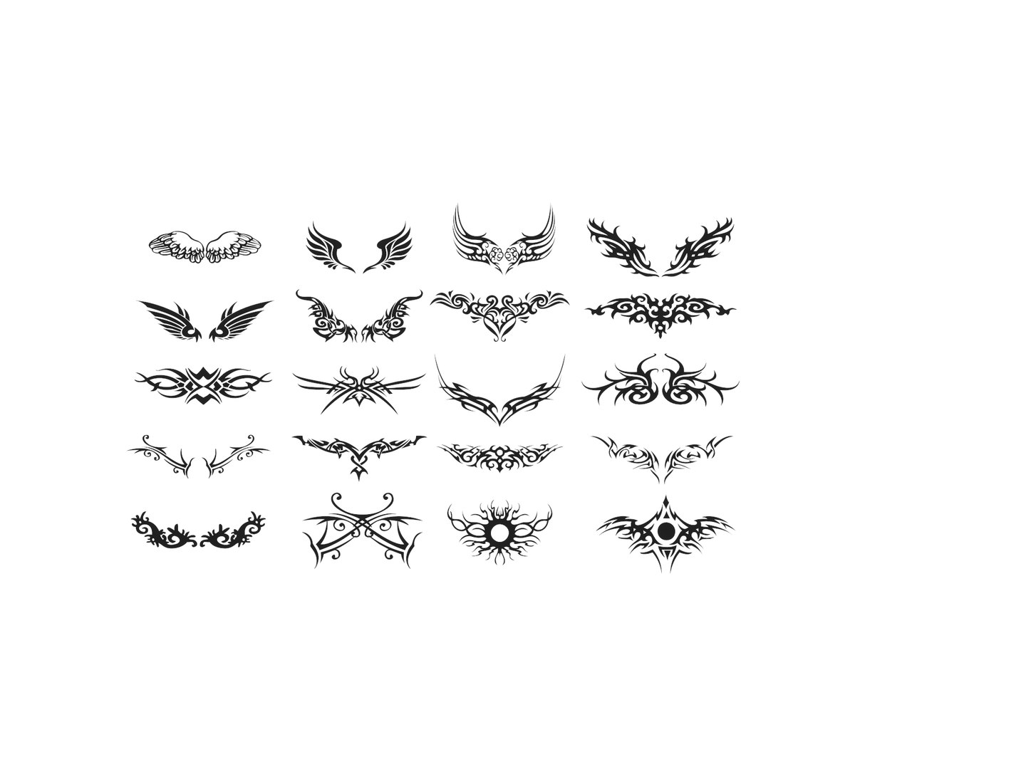Black Tribal Wing Tattoo Stencils 3D model https://p.turbosquid.com/ts-thumb/0i/eoSh9I/91/tattoo8/png/1782478786/1920x1080/fit_q87/4fc16f24cd3a38eaa610e5a8c32911780ff3e2d2/tattoo8.jpg