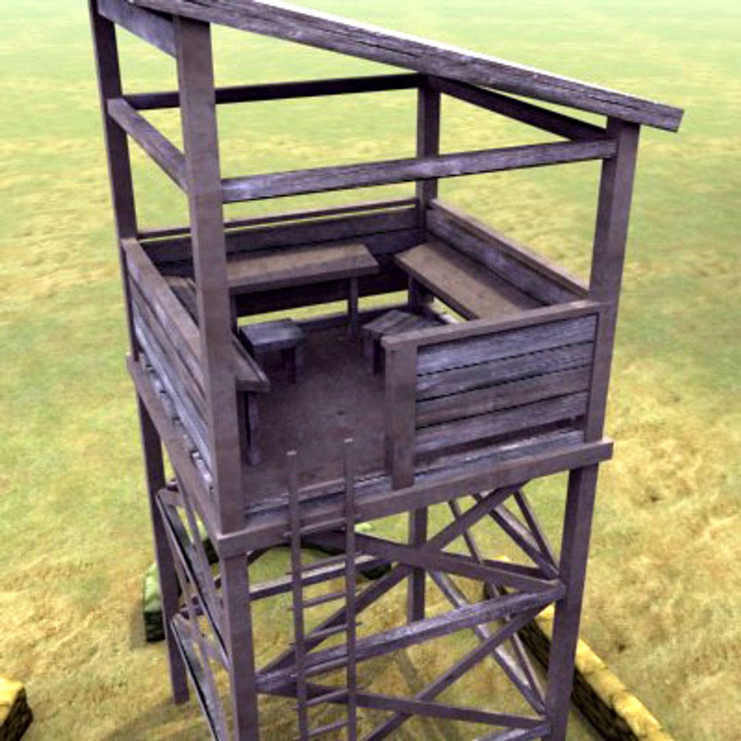 Multi Guard Tower 3d Max