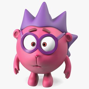3D Cartoon Character Chiko Sad Pose