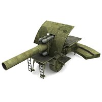 Bertha M-Gerat Dicke Morser M10