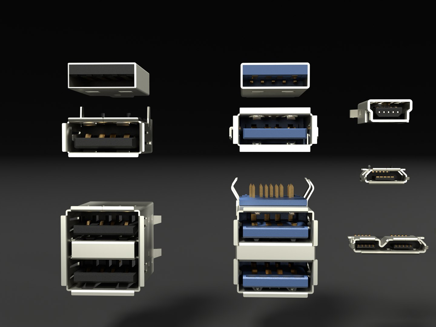 3D Ports for Electronics https://p.turbosquid.com/ts-thumb/0i/mEtvHu/tR/ports_06/png/1639912893/1920x1080/fit_q87/6b153be9d5163f40cf5cd86951158f5a0fdb3c93/ports_06.jpg