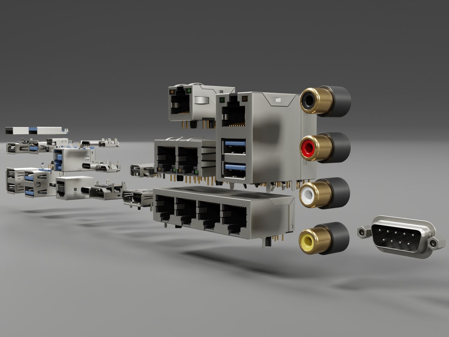 3D Ports for Electronics https://p.turbosquid.com/ts-thumb/0i/mEtvHu/zt/ports_03/png/1639912826/1920x1080/fit_q87/f4e0c9dcb5b8729b1ab5989f4aa5d15adccff014/ports_03.jpg