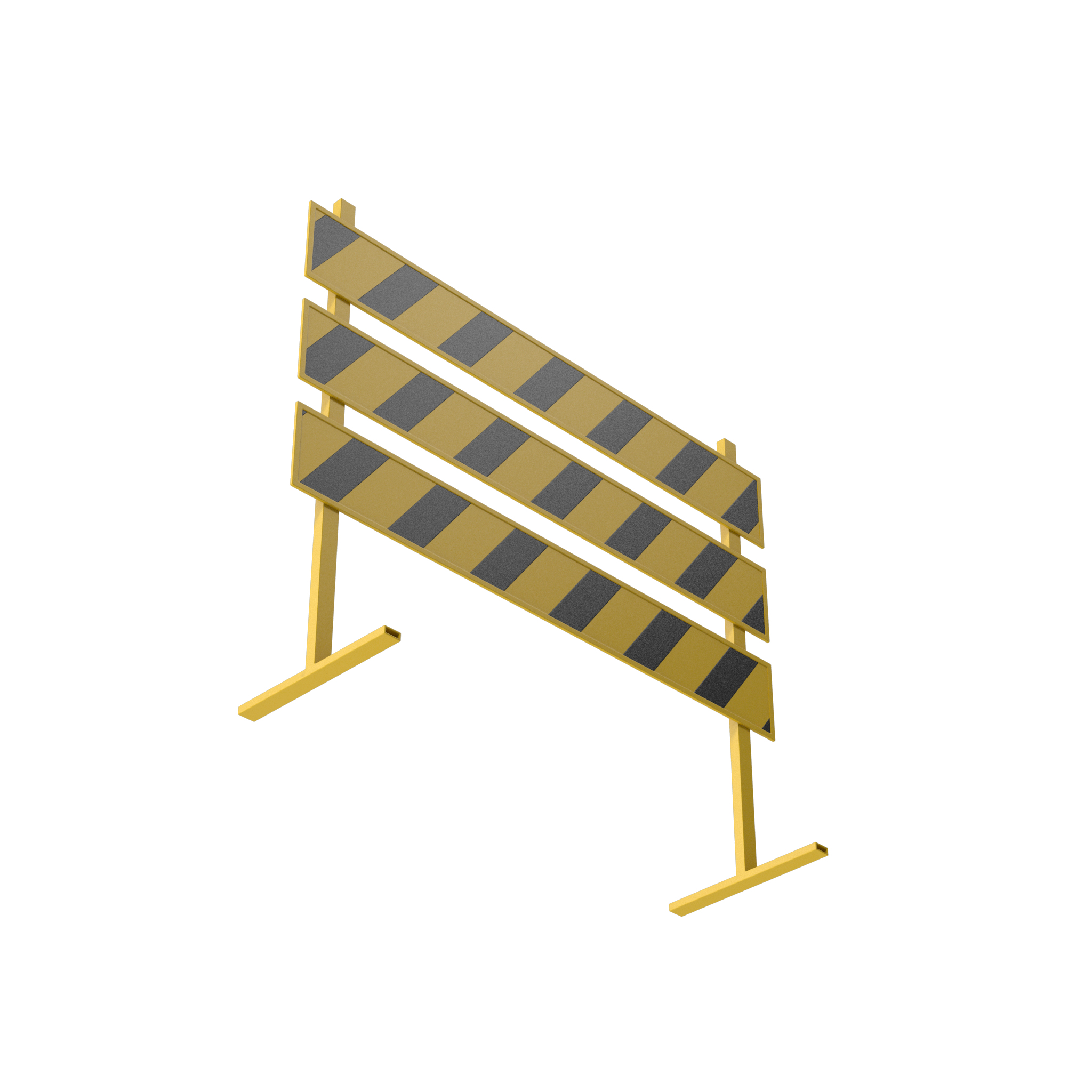 modelo 3d Barrera vial - TurboSquid 1854698
