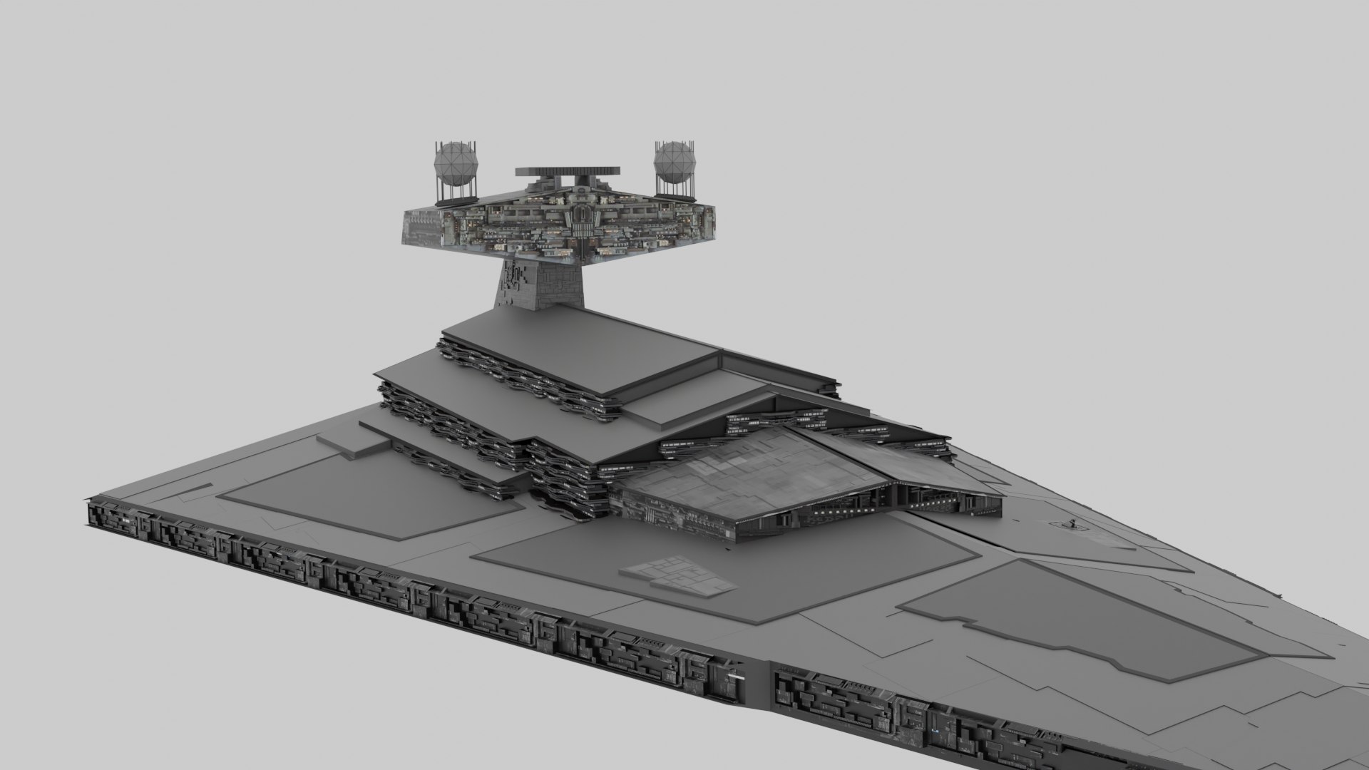 Star Wars Star Destroyer model - TurboSquid 1894642