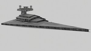 Star Wars Star Destroyer model