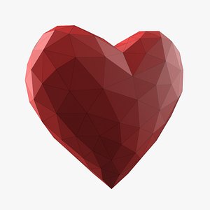 Heart Low Poly