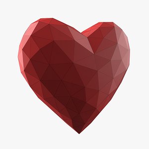 Heart Low Poly