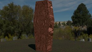 Low poly Coffin model