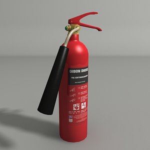 extinguisher 3d max