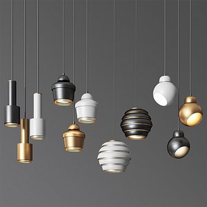 3D - pendant light 10 model