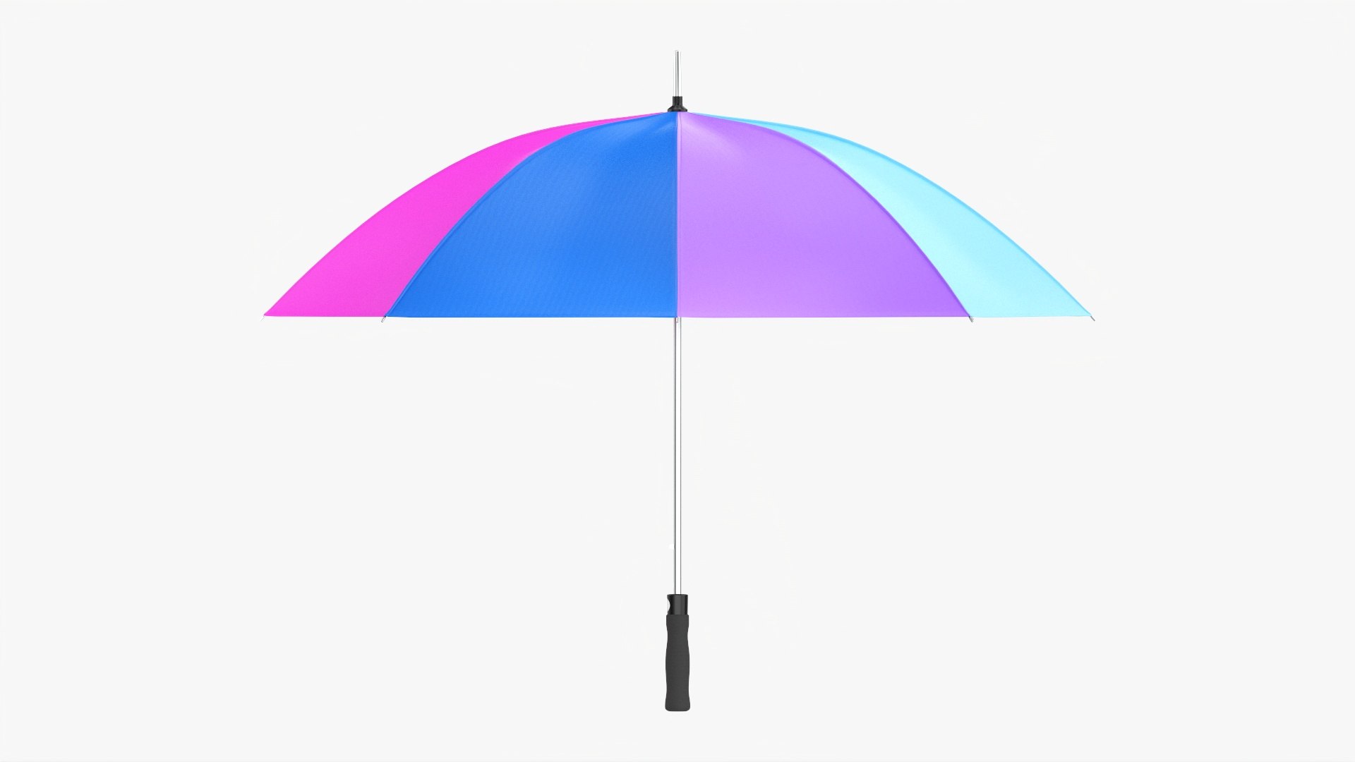 Large Automatic Umbrella Colorful Model - TurboSquid 1760645