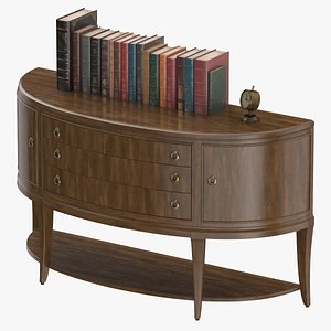 3D classical office console