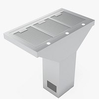Robinhood 90cm Canopy Rangehood RWC90XCOM