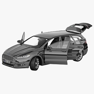 Ford Mondeo 2013 Wagon Rigged 2