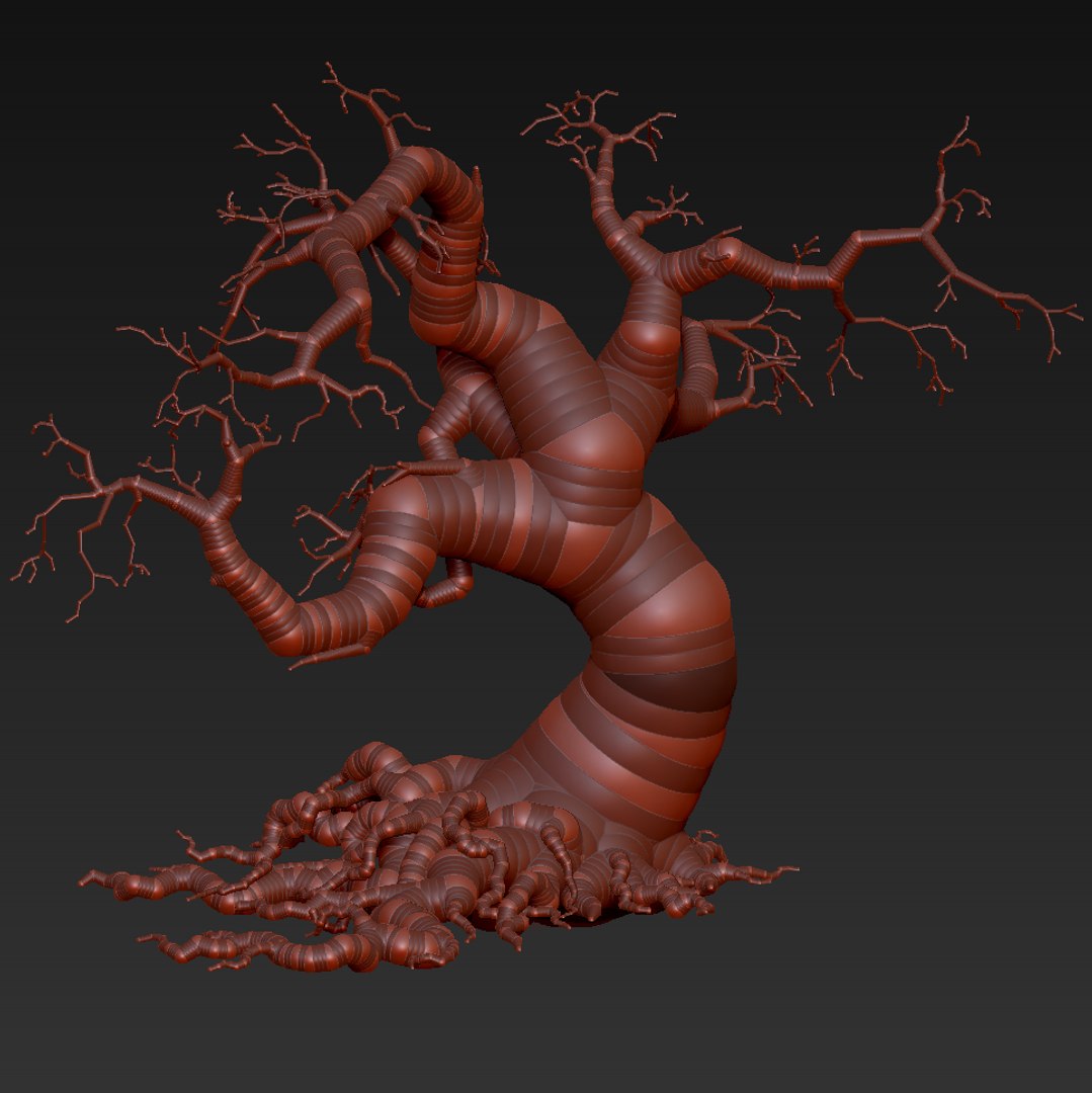 Scary Tree 3D Model - TurboSquid 1261699