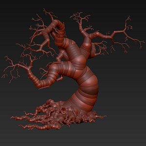 scary tree 3D model