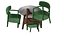Set tavolo da pranzo per 3 persone