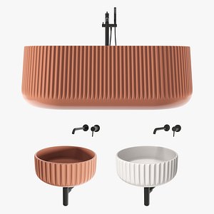 Relax Design Boid Bathtub and Washbasin