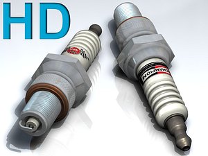 3d c4d spark plugs