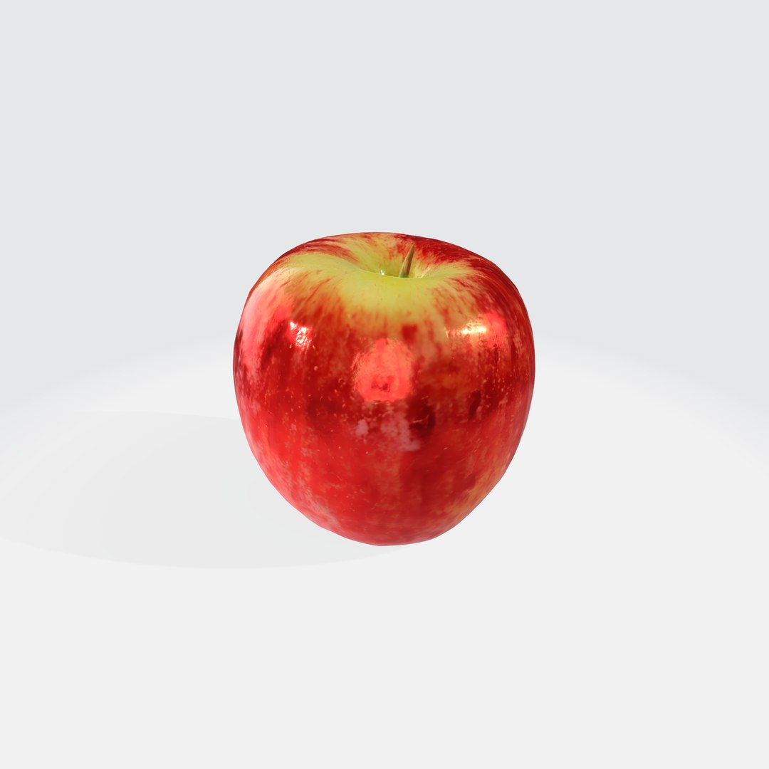 Crisp Juicy Apple Model TurboSquid 2285998
