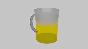 3D Beer Glass