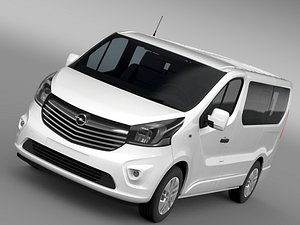 c4d opel vivaro biturbo 2015