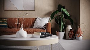 3D studio interior living room