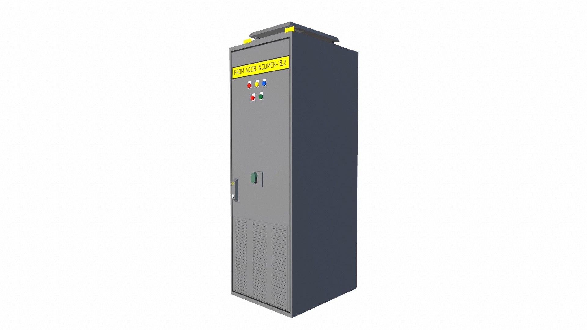 ACDB Incomer Panel 3D Model - TurboSquid 2320422