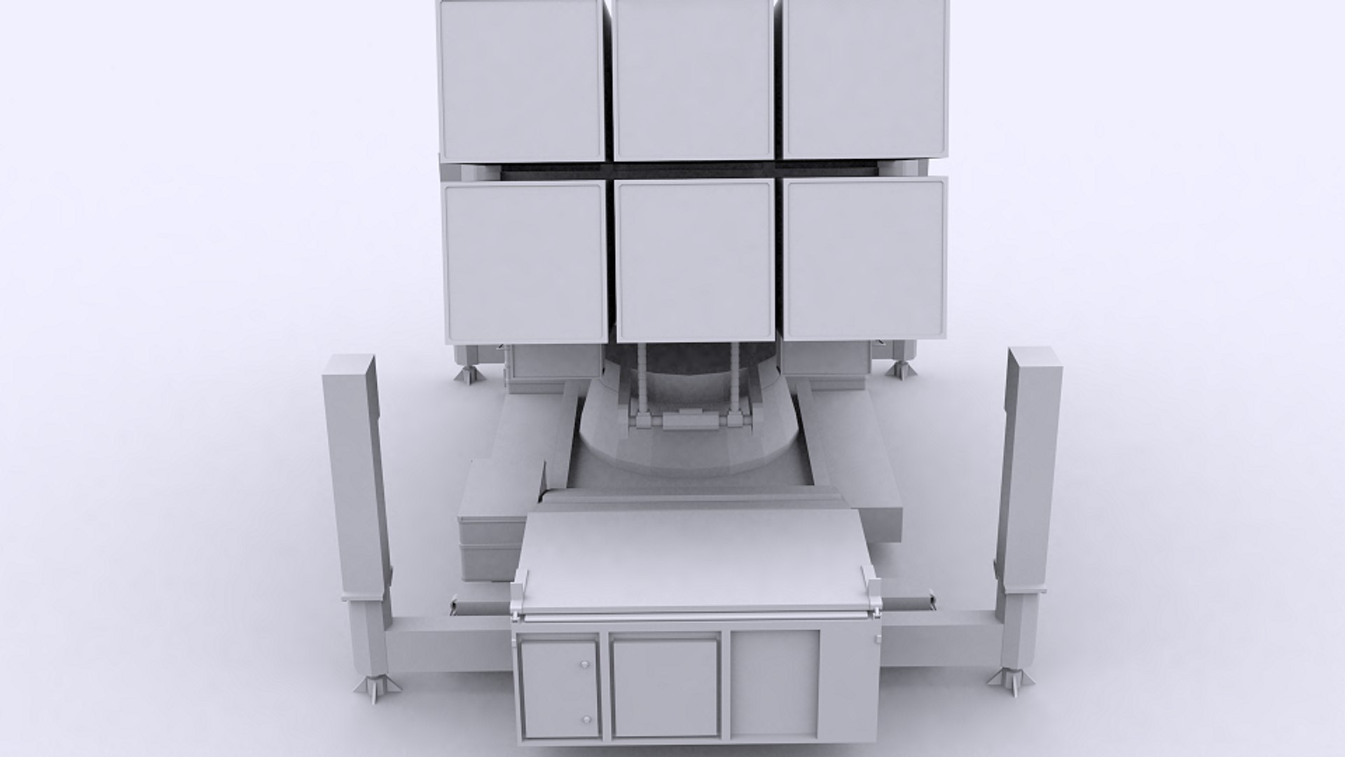 3d Nasams Surface Air Model